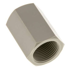 Enchufe G3/4'' Hembra Polipropileno (pp) 10bar (140.5psi) FDA 32mm Hex.