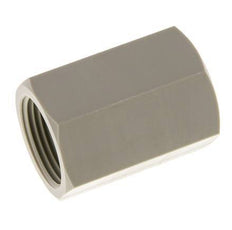 Enchufe G3/4'' Hembra Polipropileno (pp) 10bar (140.5psi) FDA 32mm Hex.