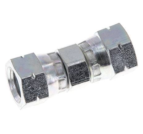 Conector JIC UNF 7/16''-20 Acero 310bar (4355.5psi)