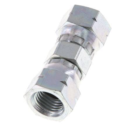 Conector JIC UNF 7/16''-20 Acero 310bar (4355.5psi)