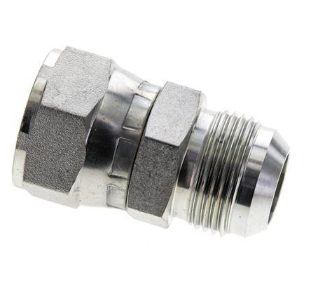 Racor JIC UN 1-3/16''-12 Macho x Hembra Acero 170bar (2388.5psi)