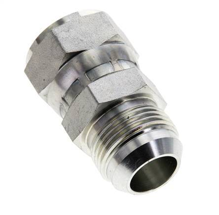 Racor JIC UN 1-3/16''-12 Macho x Hembra Acero 170bar (2388.5psi)