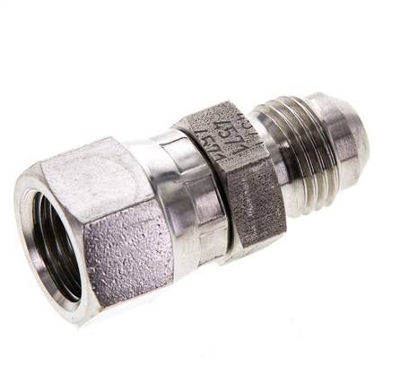 Racor JIC UNF 9/16''-18 Macho x Hembra Acero inoxidable 275bar (3863.75psi)