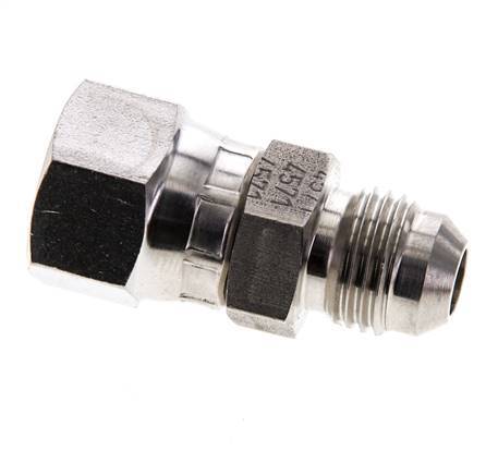 Racor JIC UNF 9/16''-18 Macho x Hembra Acero inoxidable 275bar (3863.75psi)