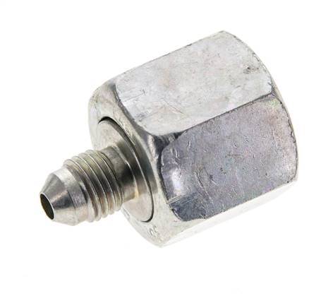 Racor Reductor JIC UNF 7/16''-20 Macho x UNF 7/8''-14 Hembra Acero 210bar (2950.5psi)