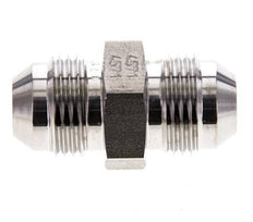 Espiga doble JIC UNF 3/4''-16 Acero inoxidable 275bar (3863.75psi)