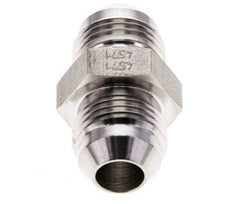 Espiga doble JIC UNF 3/4''-16 Acero inoxidable 275bar (3863.75psi)