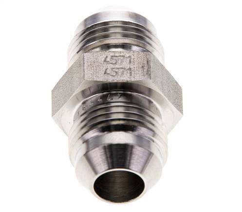 Espiga doble JIC UNF 3/4''-16 Acero inoxidable 275bar (3863.75psi)