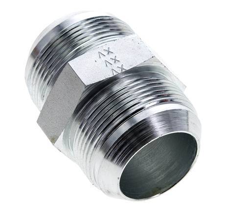 Espiga doble JIC UN 1-7/8''-12 Acero 100bar (1405.0psi)