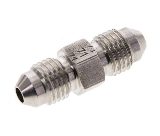 Espiga doble JIC UNF 7/16''-20 Acero inoxidable 310bar (4355.5psi)