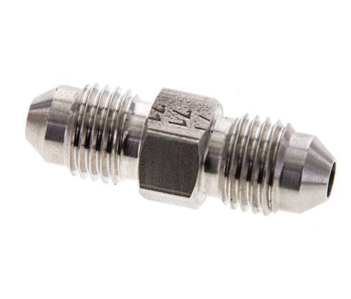Espiga doble JIC UNF 7/16''-20 Acero inoxidable 310bar (4355.5psi)