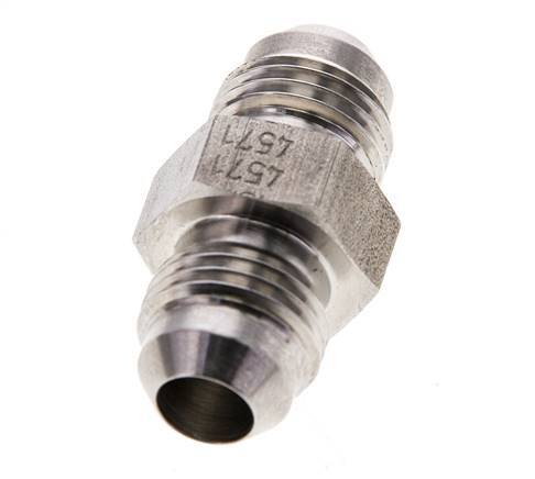 Espiga doble JIC UNF 9/16''-18 Acero inoxidable 275bar (3863.75psi)