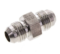 Espiga doble JIC UNF 9/16''-18 Acero inoxidable 275bar (3863.75psi)