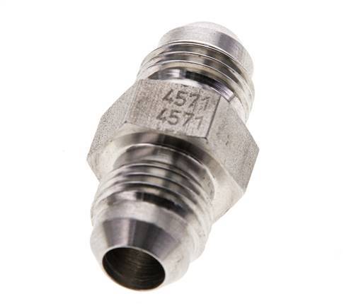 Espiga doble JIC UNF 9/16''-18 Acero inoxidable 275bar (3863.75psi)
