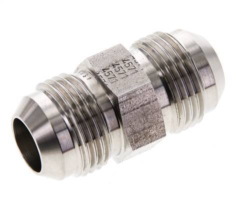 Espiga doble JIC UN 1-1/16''-12 Acero inoxidable 210bar (2950.5psi)
