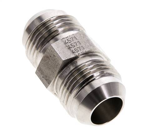 Espiga doble JIC UN 1-1/16''-12 Acero inoxidable 210bar (2950.5psi)