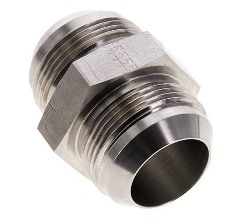 Espiga doble JIC UN 1-5/8''-12 Acero inoxidable 140bar (1967.0psi)