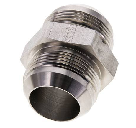 Espiga doble JIC UN 1-5/8''-12 Acero inoxidable 140bar (1967.0psi)