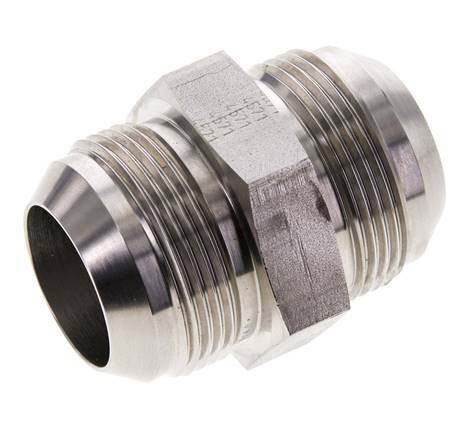 Espiga doble JIC UN 1-5/8''-12 Acero inoxidable 140bar (1967.0psi)