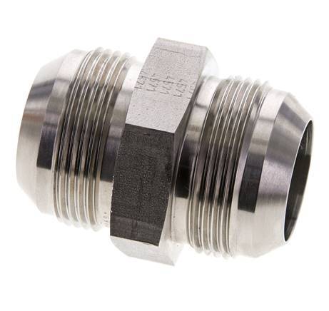 Espiga doble JIC UN 1-5/8''-12 Acero inoxidable 140bar (1967.0psi)