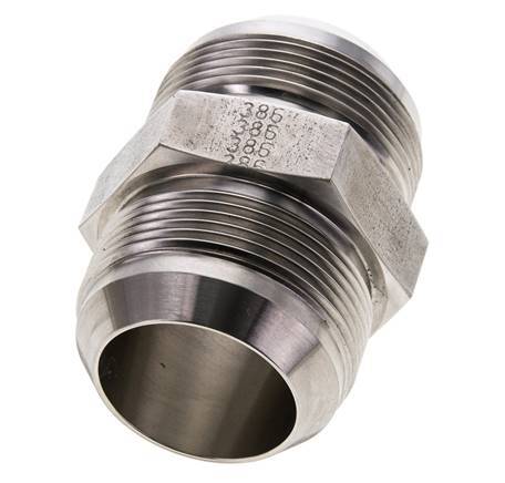 Espiga doble JIC UN 1-7/8''-12 Acero inoxidable 100bar (1405.0psi)