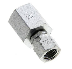 Racor JIC G1/4'' x UNF 7/16''-20 Hembra Acero 310bar (4355.5psi)