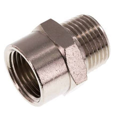 Threaded Extension 1/2'' R Male x Rp Female Nickel-plated Brass 16bar (224.8psi) [2 Pieces]