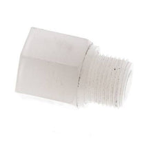 Extensión roscada G3/8'' Macho x Hembra PVDF 10bar (140,5psi) FDA 22mm Hex.