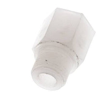 Extensión roscada G3/8'' Macho x Hembra PVDF 10bar (140,5psi) FDA 22mm Hex.