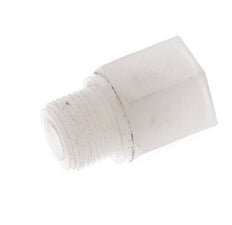 Extensión roscada G3/8'' Macho x Hembra PVDF 10bar (140,5psi) FDA 22mm Hex.