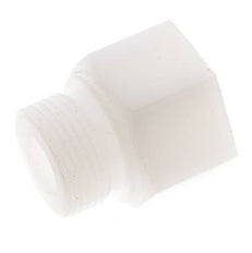 Extensión roscada G1'' Macho x Hembra PVDF 10bar (140,5psi) FDA 43mm Hex.