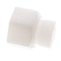 Extensión roscada G1'' Macho x Hembra PVDF 10bar (140,5psi) FDA 43mm Hex.