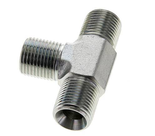 Racor en T G1/2'' Acero Macho 350bar (4917,5psi)
