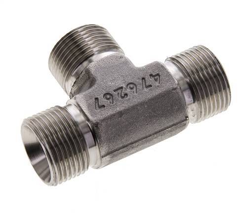 Tee Fitting G3/4'' Male Stainless Steel 325bar (4566.25psi)