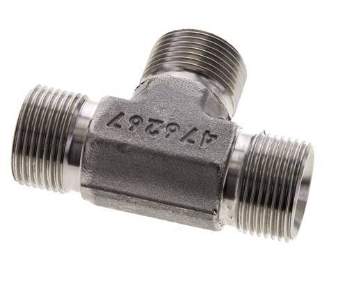 Tee Fitting G3/4'' Male Stainless Steel 325bar (4566.25psi)