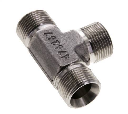 Tee Fitting G3/4'' Male Stainless Steel 325bar (4566.25psi)