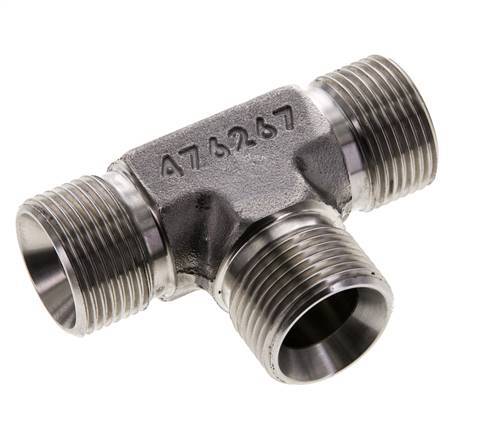 Tee Fitting G3/4'' Male Stainless Steel 325bar (4566.25psi)