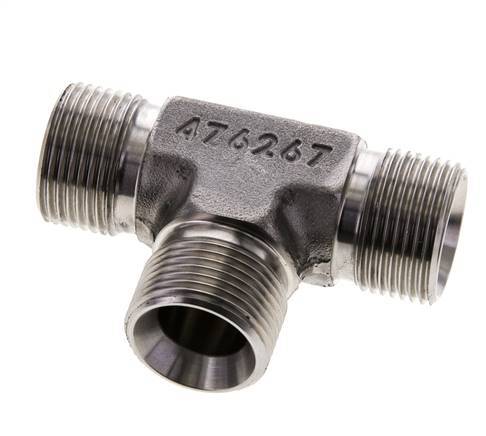 Tee Fitting G3/4'' Male Stainless Steel 325bar (4566.25psi)