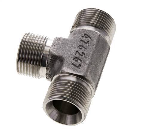 Tee Fitting G3/4'' Male Stainless Steel 325bar (4566.25psi)