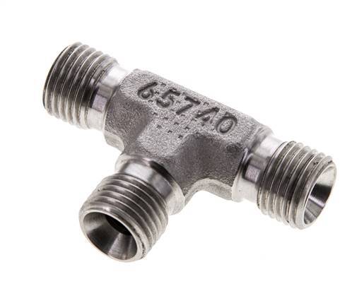 Tee Fitting G1/4'' Male Stainless Steel 350bar (4917.5psi)