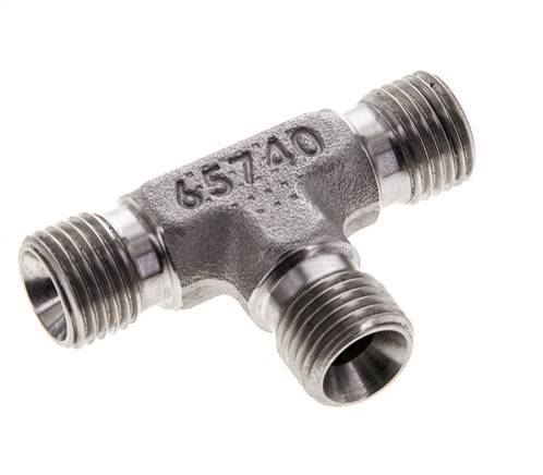 Tee Fitting G1/4'' Male Stainless Steel 350bar (4917.5psi)