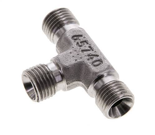 Tee Fitting G1/4'' Male Stainless Steel 350bar (4917.5psi)