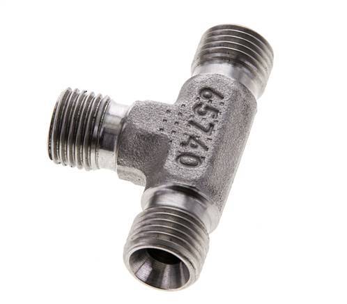 Tee Fitting G1/4'' Male Stainless Steel 350bar (4917.5psi)