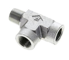 Tee Fitting 3/8'' NPT Male x Female Steel 210bar (2950.5psi)