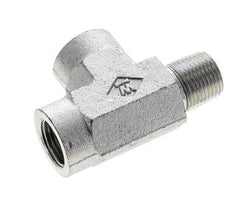 Tee Fitting 3/8'' NPT Male x Female Steel 210bar (2950.5psi)