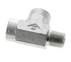 Tee Fitting 3/8'' NPT Male x Female Steel 210bar (2950.5psi)