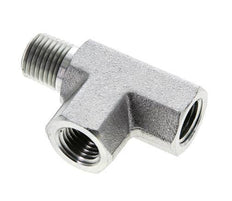 Tee Fitting 1/4'' NPT Male x Female Steel 275bar (3863.75psi)