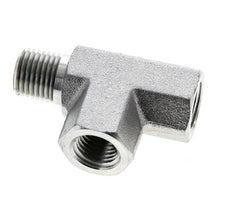 Tee Fitting 1/4'' NPT Male x Female Steel 275bar (3863.75psi)