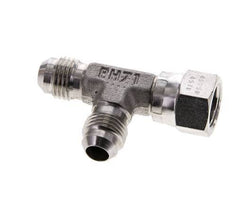 Racor en T JIC UNF 9/16''-18 Hembra x Macho Acero inoxidable 350bar (4917.5psi)