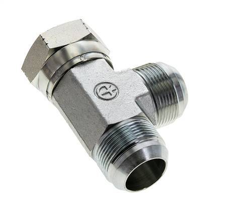 Racor en T JIC UN 1-5/8''-12 Hembra x Macho Acero 210bar (2950.5psi)